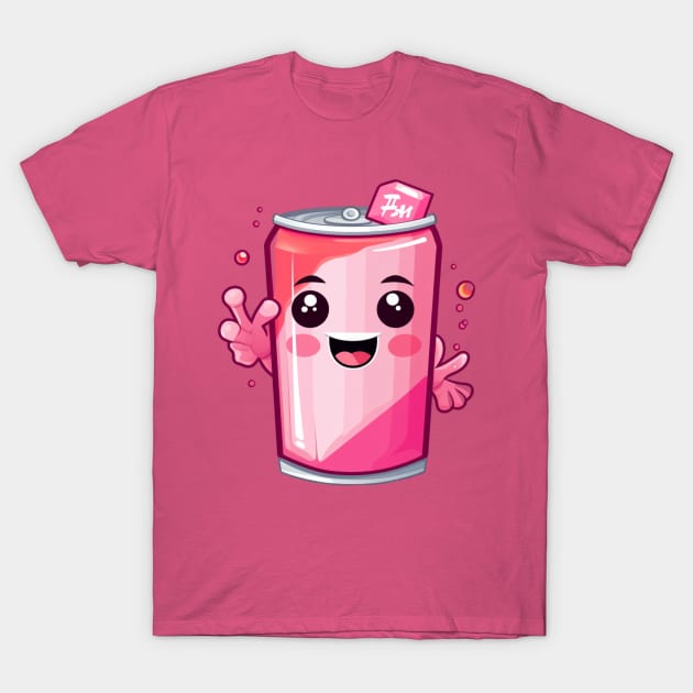 Soft drink cute T-Shirt cute giril T-Shirt by nonagobich
